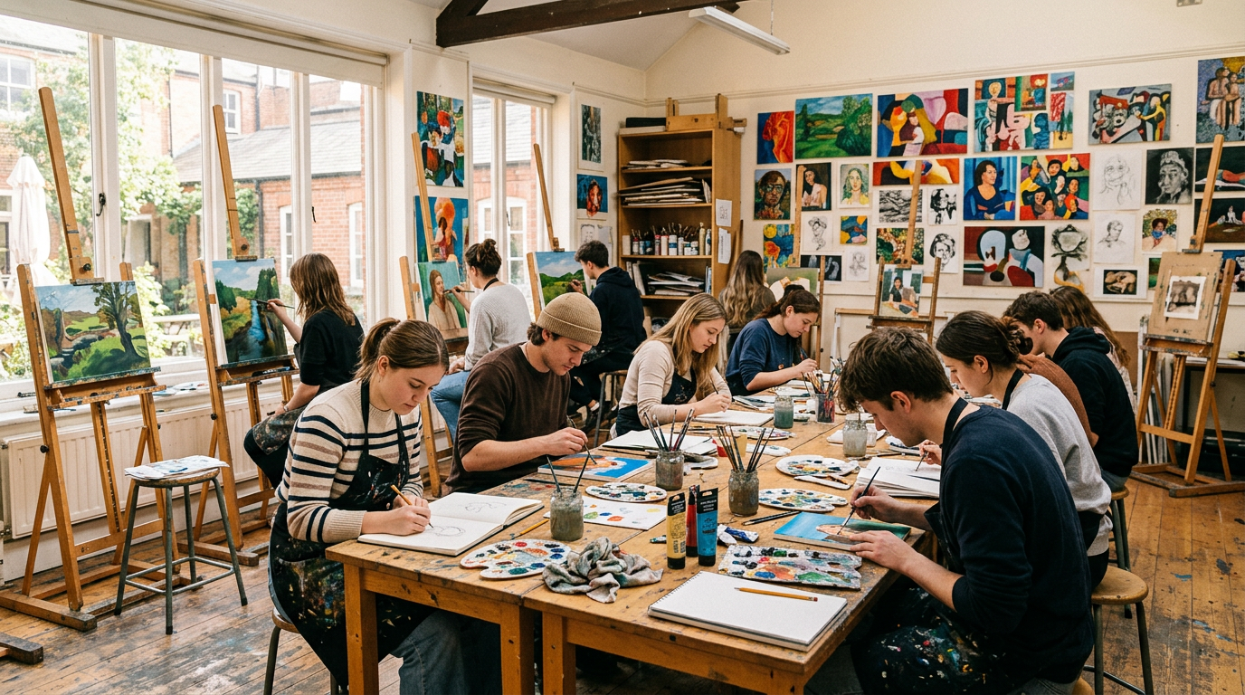 My First Art Class Experience