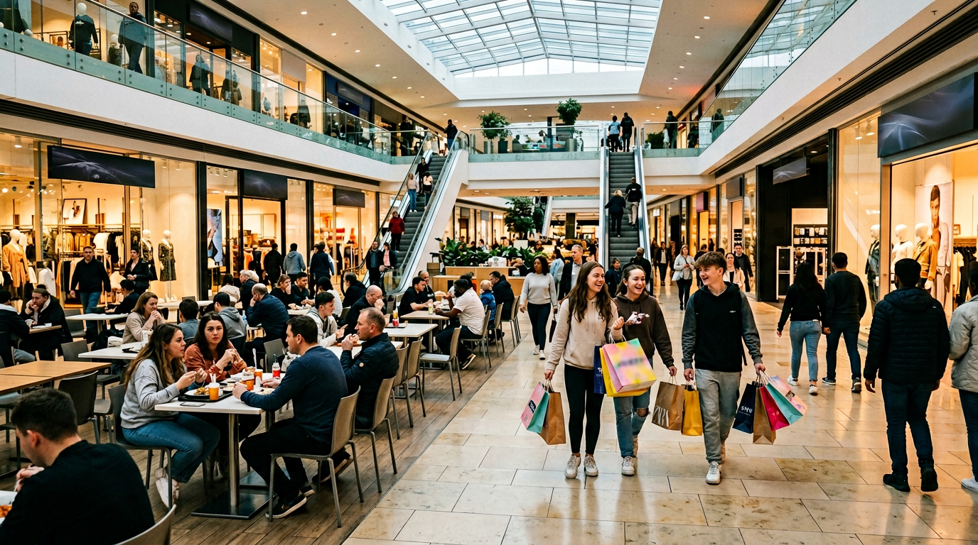A Day at the Shopping Mall