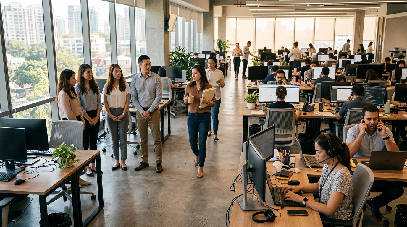 What Was Happening During Your First Week at Work