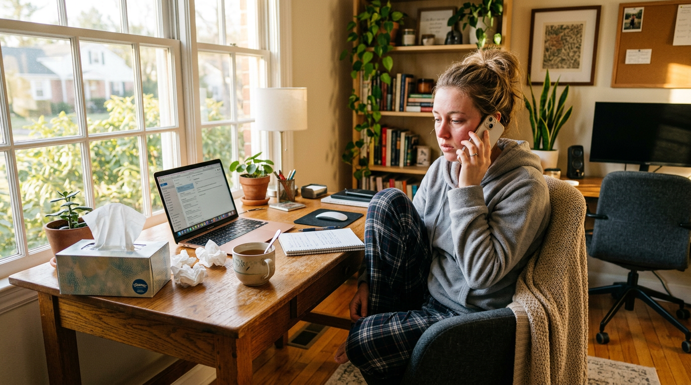 Calling in Sick — What Do You Say?