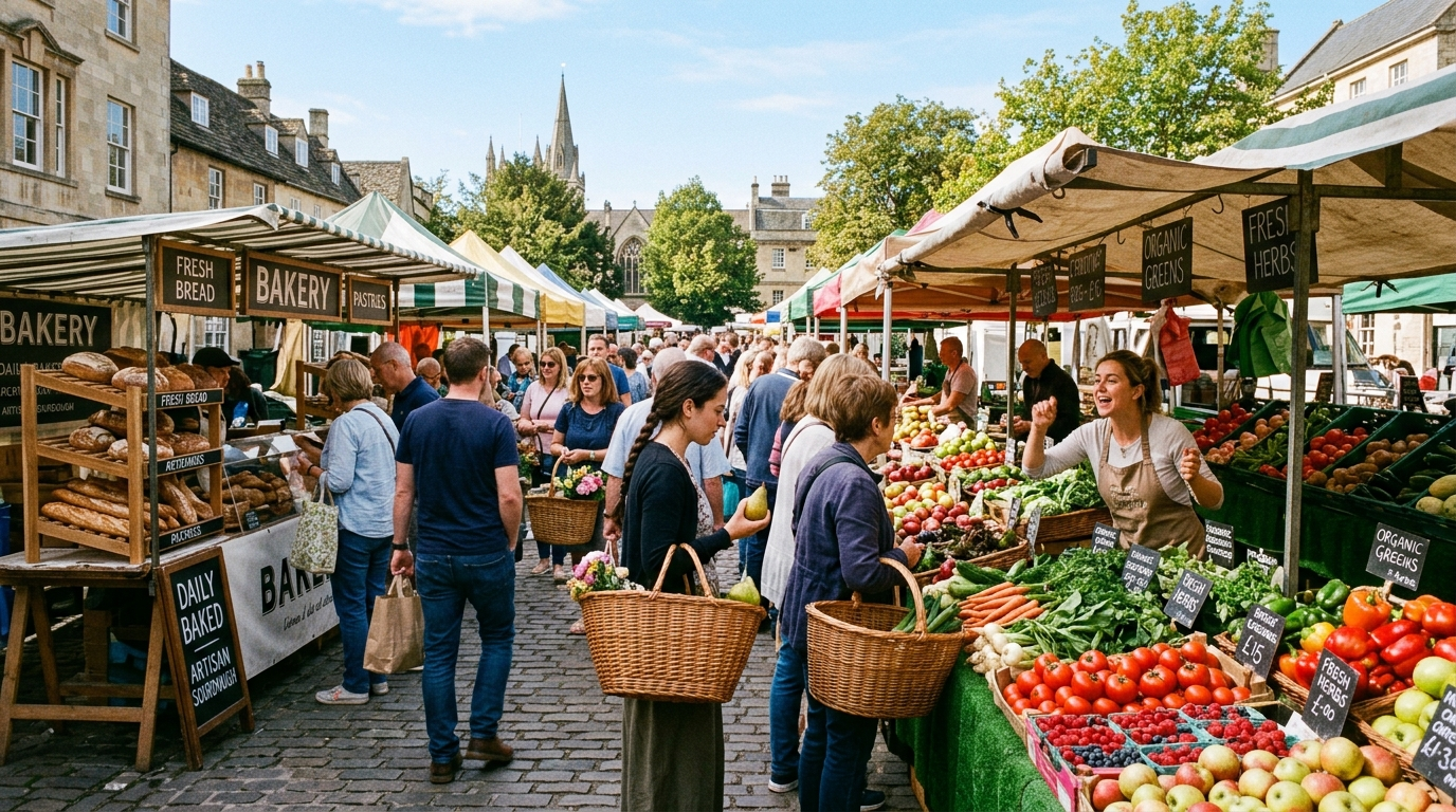 Visiting a Local Market
