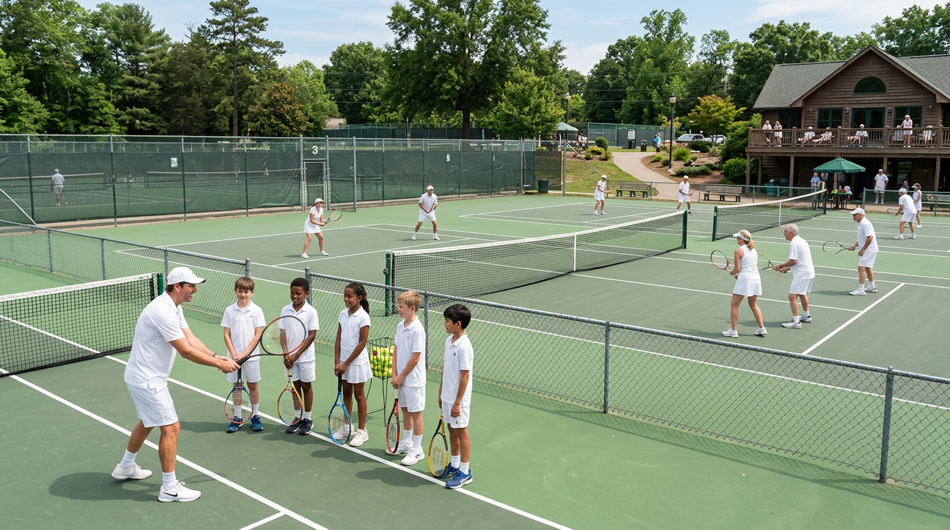 When I Started Playing Tennis