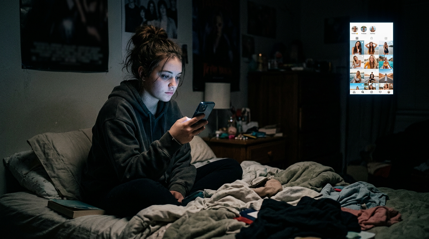 The Pressure of Online Perfection