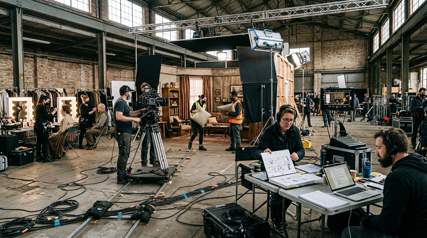 Behind the Scenes of Making a Short Film