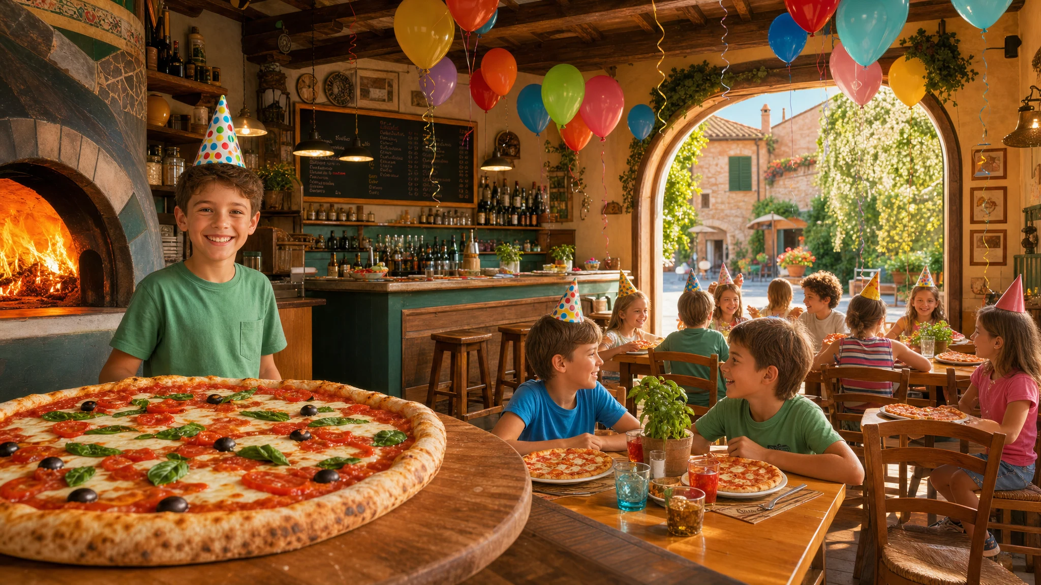 Pizza Party — zamawianie i opisywanie po angielsku