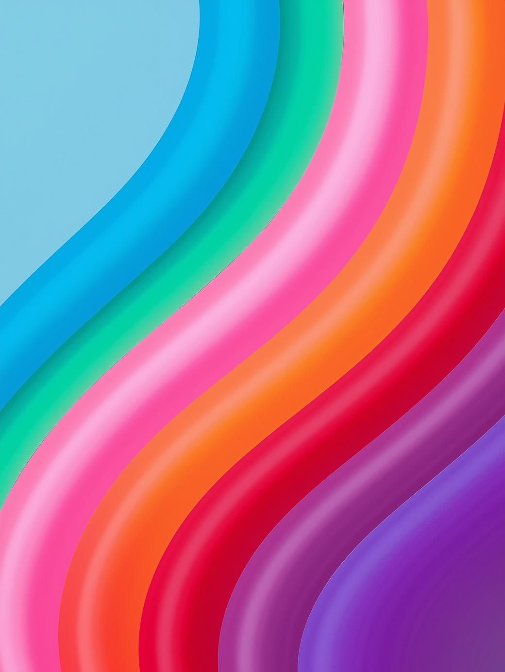 What colour do you like? — I like___.
1. blue
2. pink
3. green
4. orange
5. red
6. purple