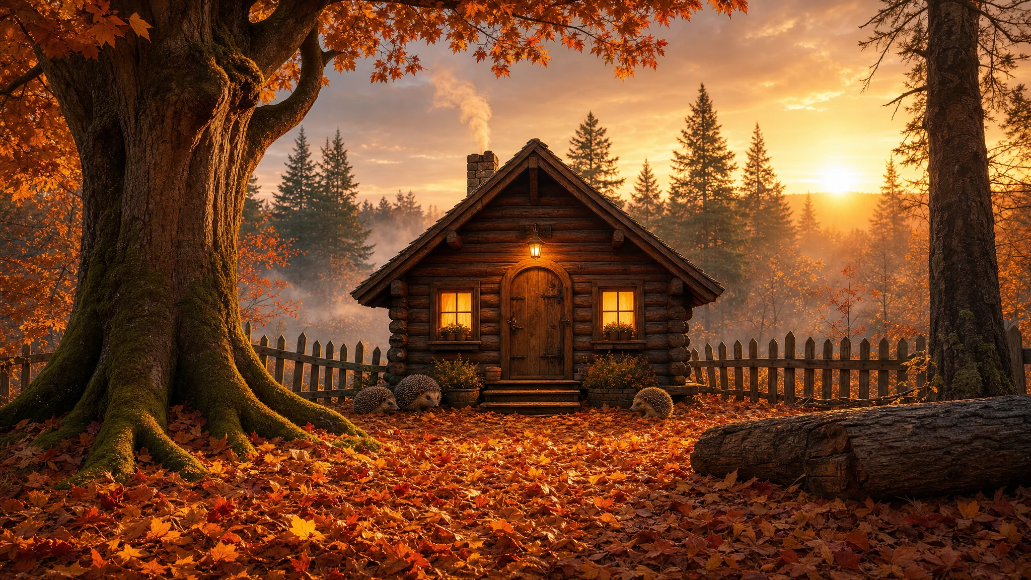 Jesień po angielsku — opisy, pogoda i harvest moon