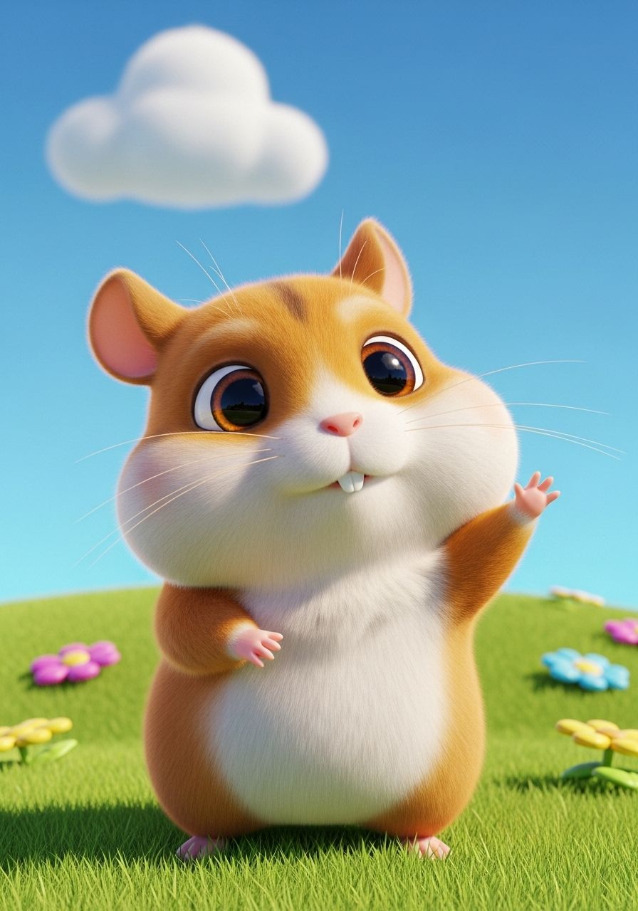 It is a hamster