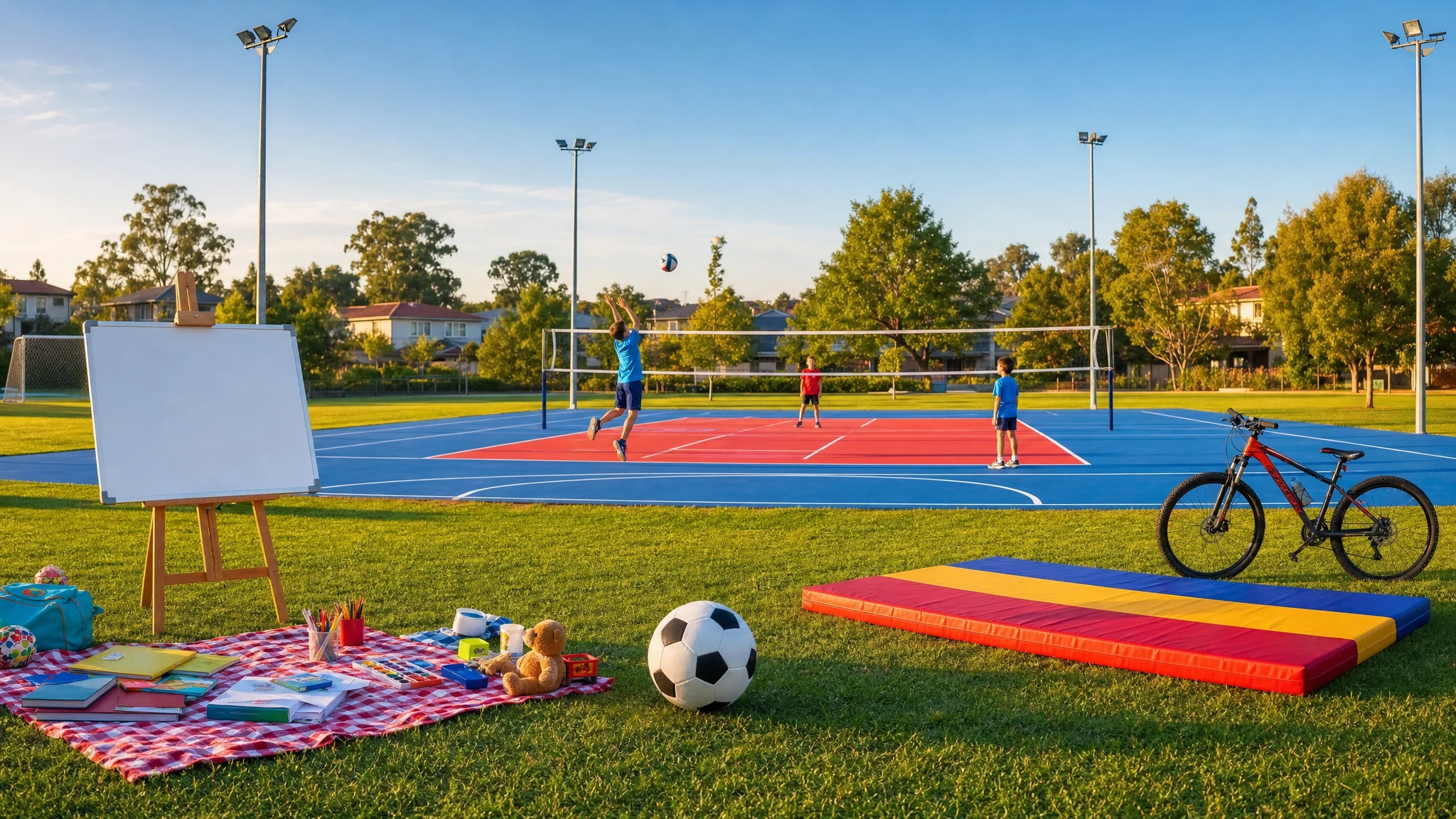 Sporty i hobby — opisuję co robię po angielsku