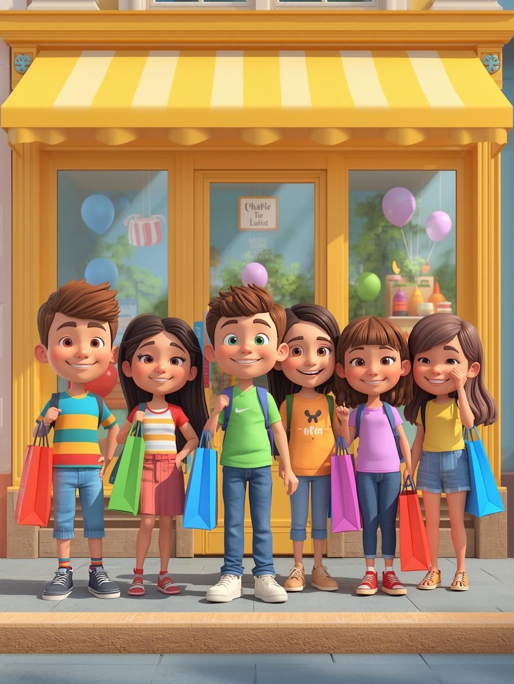 Do you like shopping? — 1. 🛍️ Yes, I do!
2. 🙅 No, I don’t.