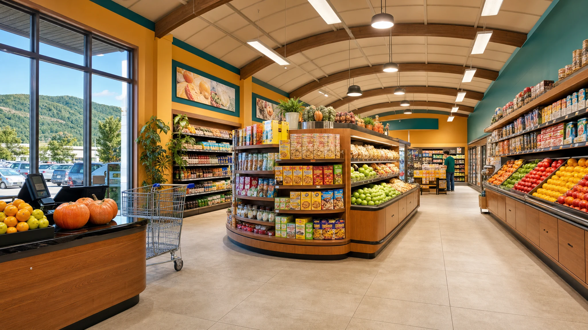 W supermarkecie — zakupy i Present Continuous