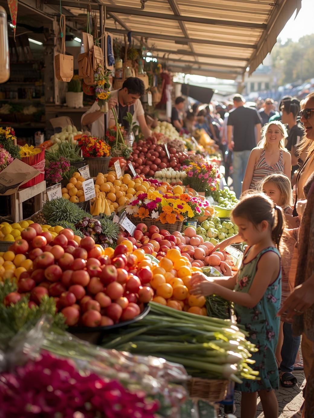 It is a market