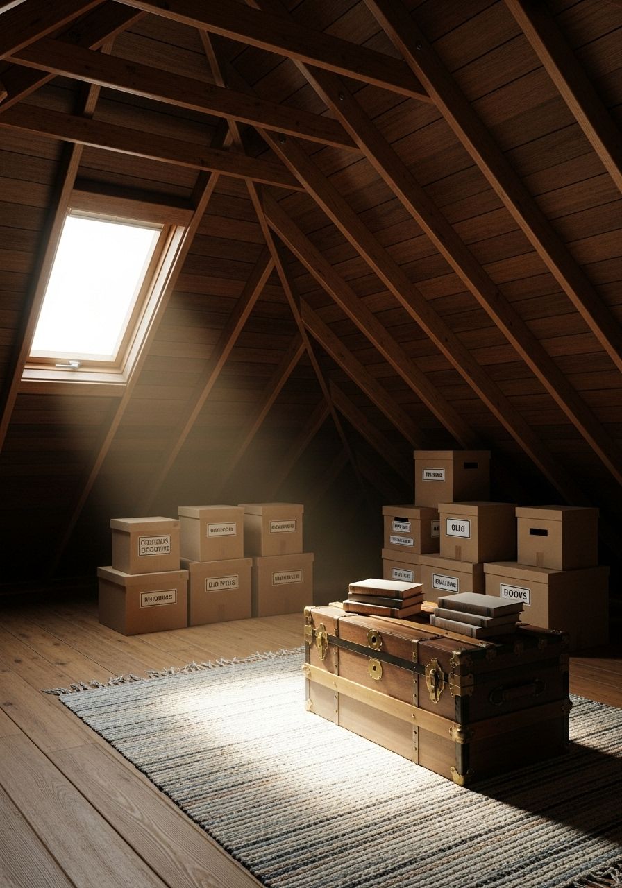 Attic → Top room