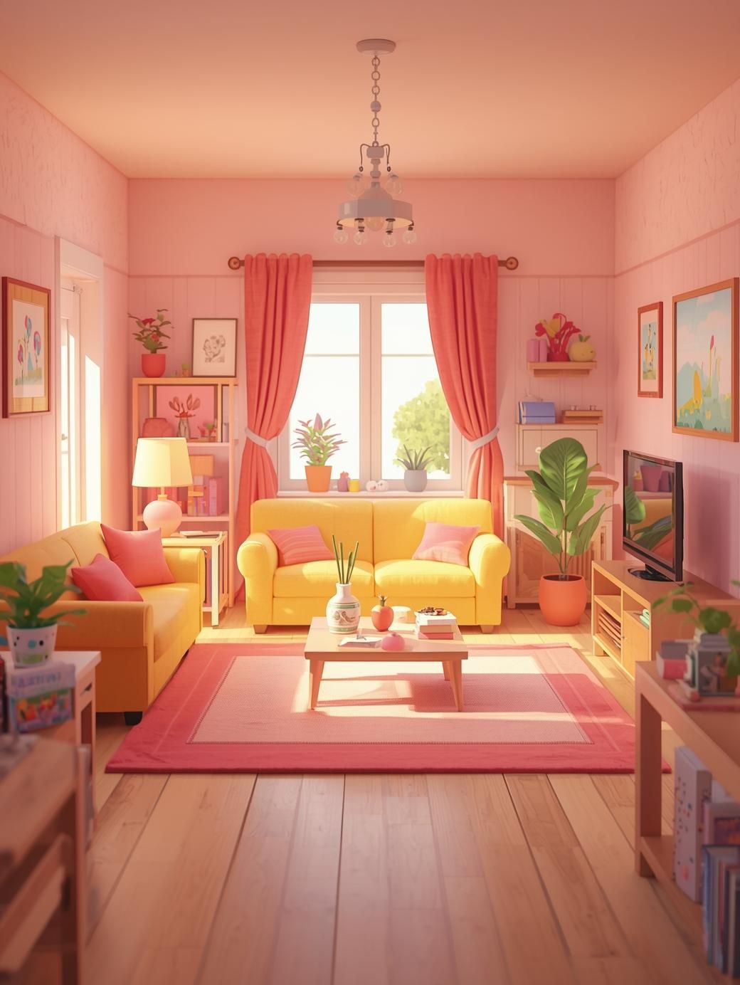 Where do you do your homework? — 1.  At my desk.
2.  On the floor.
3. In the living room.
