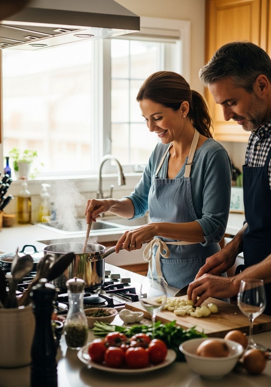 Who cooks the best food in your family? — 1. Mum or Dad
2. Grandma or Grandpa
3. Me!