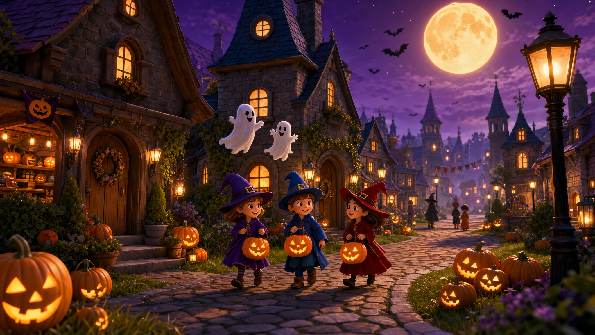 Halloween po angielsku — „I can see…”