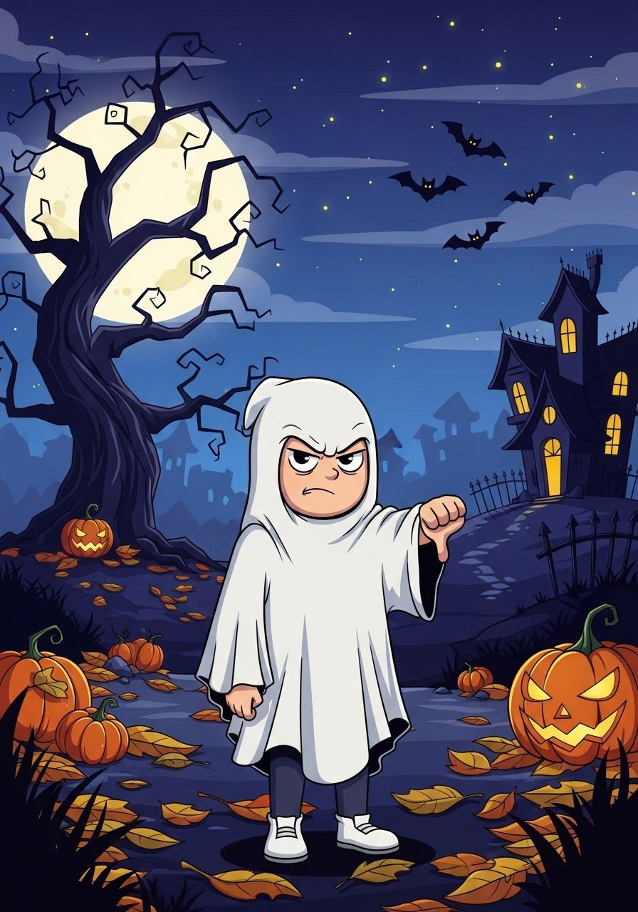 Do you like Halloween? — 1.  Yes, I do! 😁
2. No, I don’t 😐
