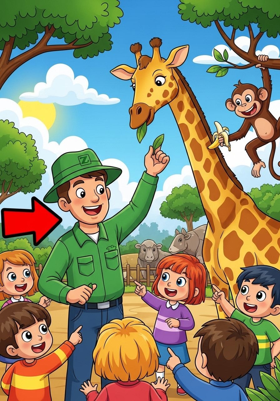 Who takes care of the animals at the zoo?