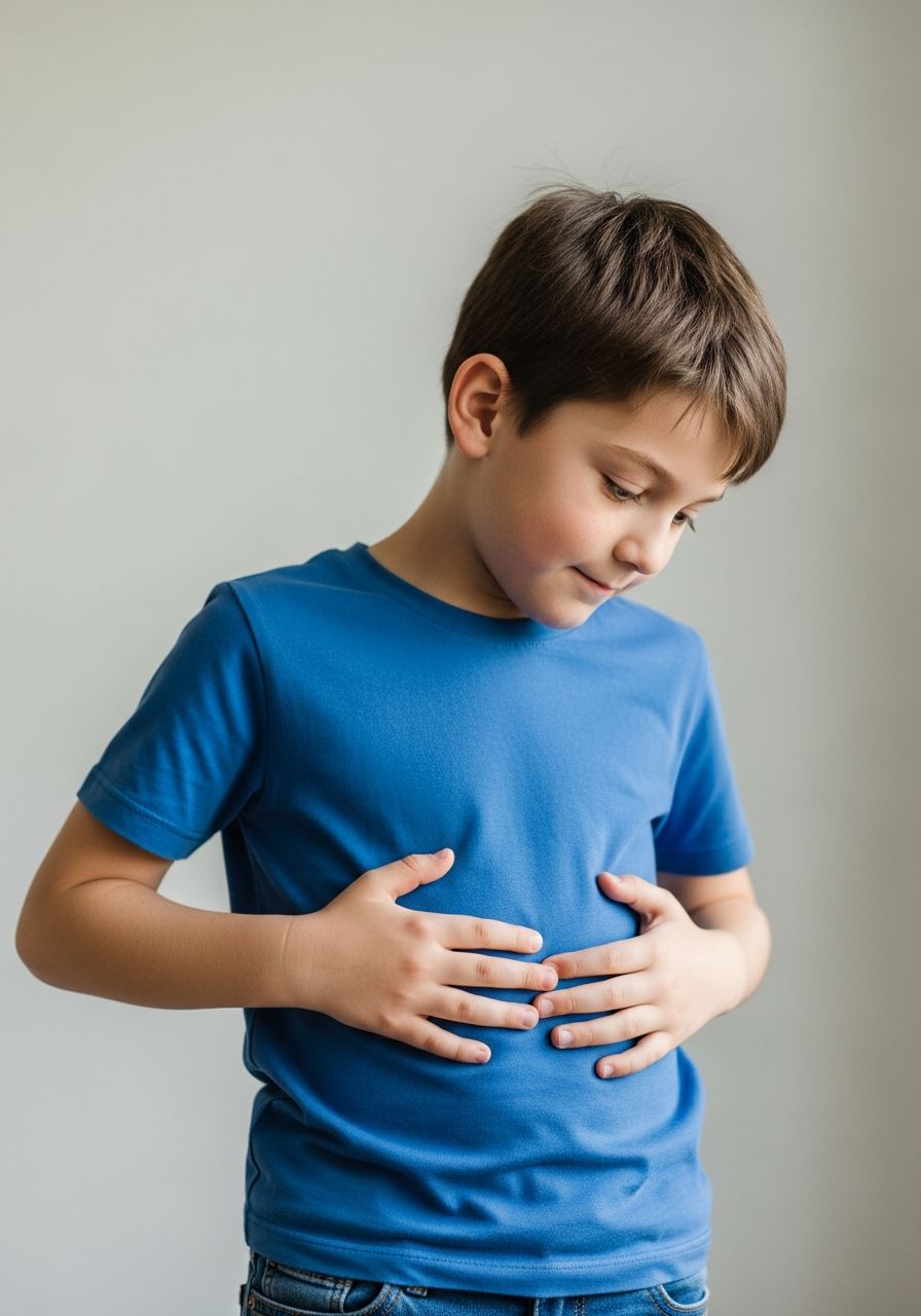 Stomach – stomach / full / my / is