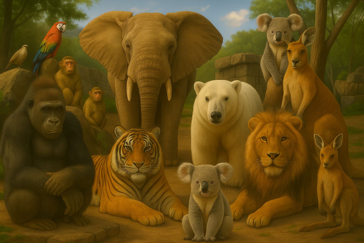 What animals can you see? — Hint Click on the image to expand it.