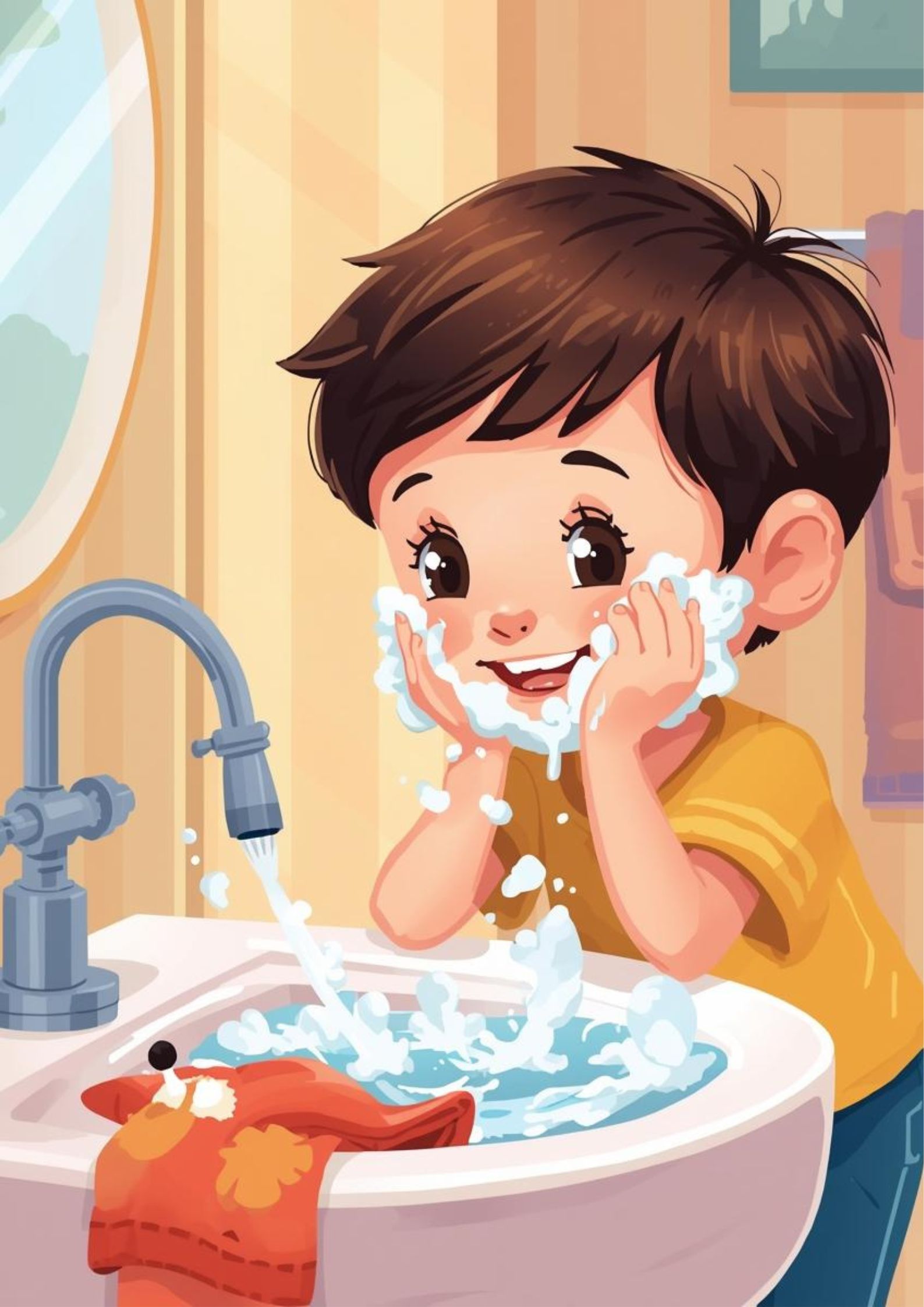 Wash my face
