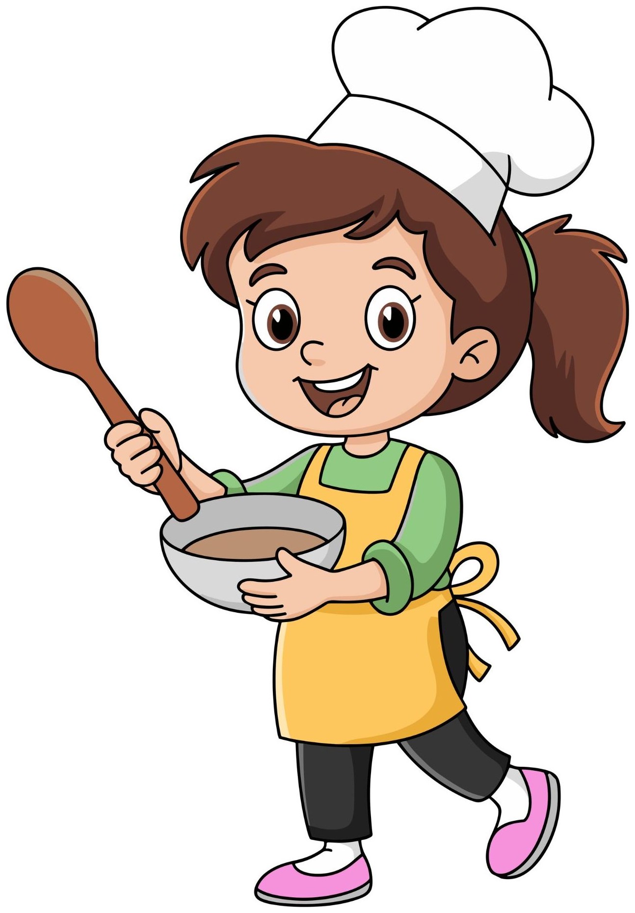Do you like to cook or clean? — I like to____.
1. Cook
2. Clean