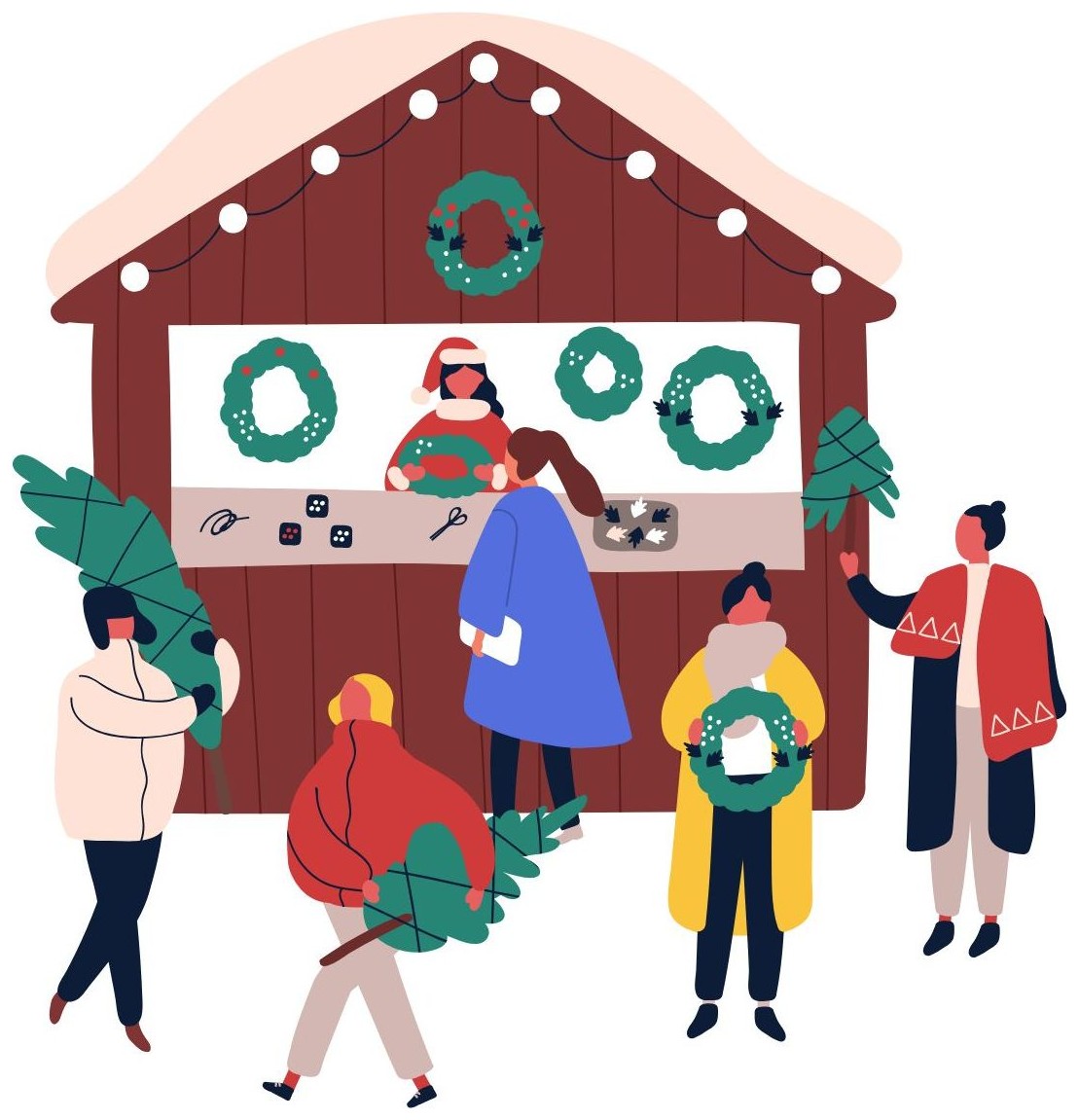 Do you like Christmas markets? — - Yes, I do.
No, I don't.