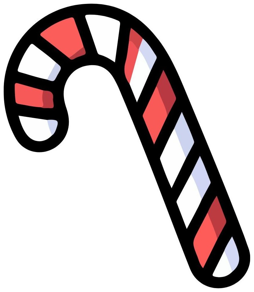 What would you buy? — I would buy____.
1. hot cocoa
2. a candy cane
3. a pretzel
