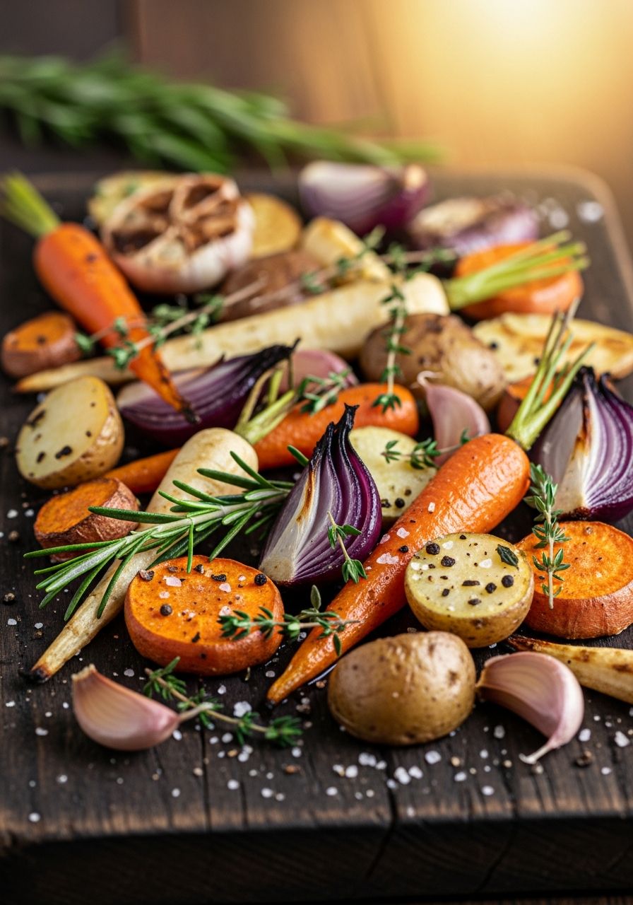 Roasted vegetables