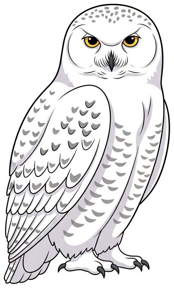 Snowy owl