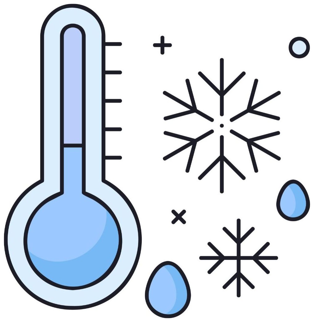 Is it hot or cold? — It is __.