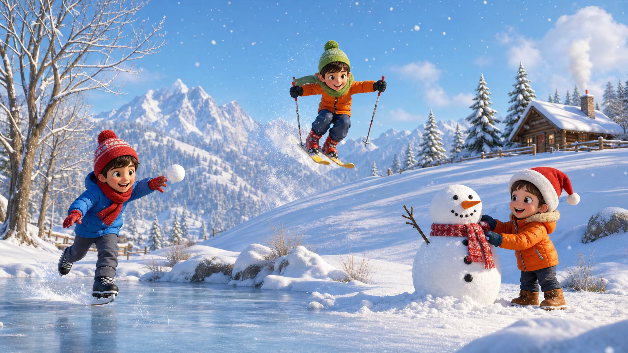 Sporty zimowe — „I can ski!” po angielsku