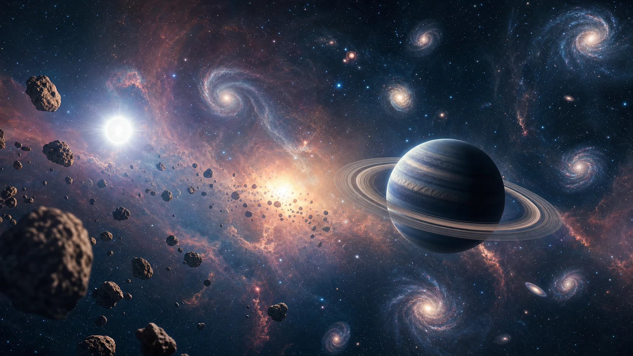 Kosmos po angielsku — planety, rakiety i misje