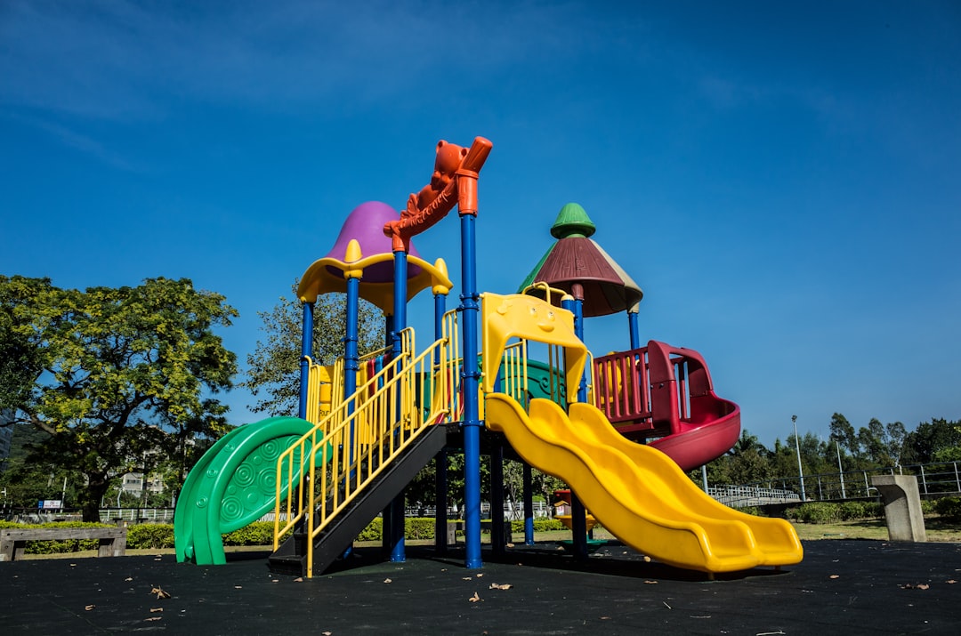 Why do children go to the playground? — - To play and have fun
To do homework