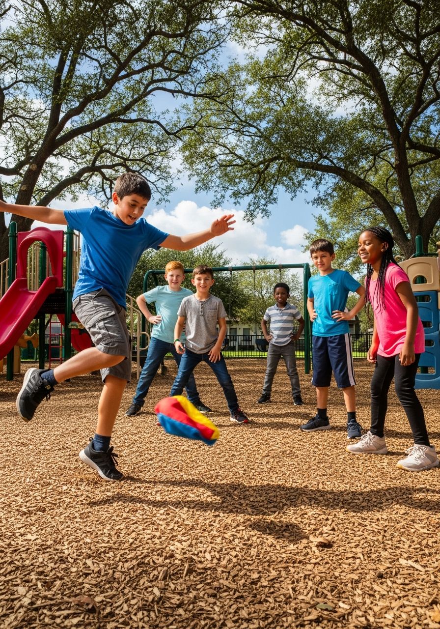 Play hacky sack