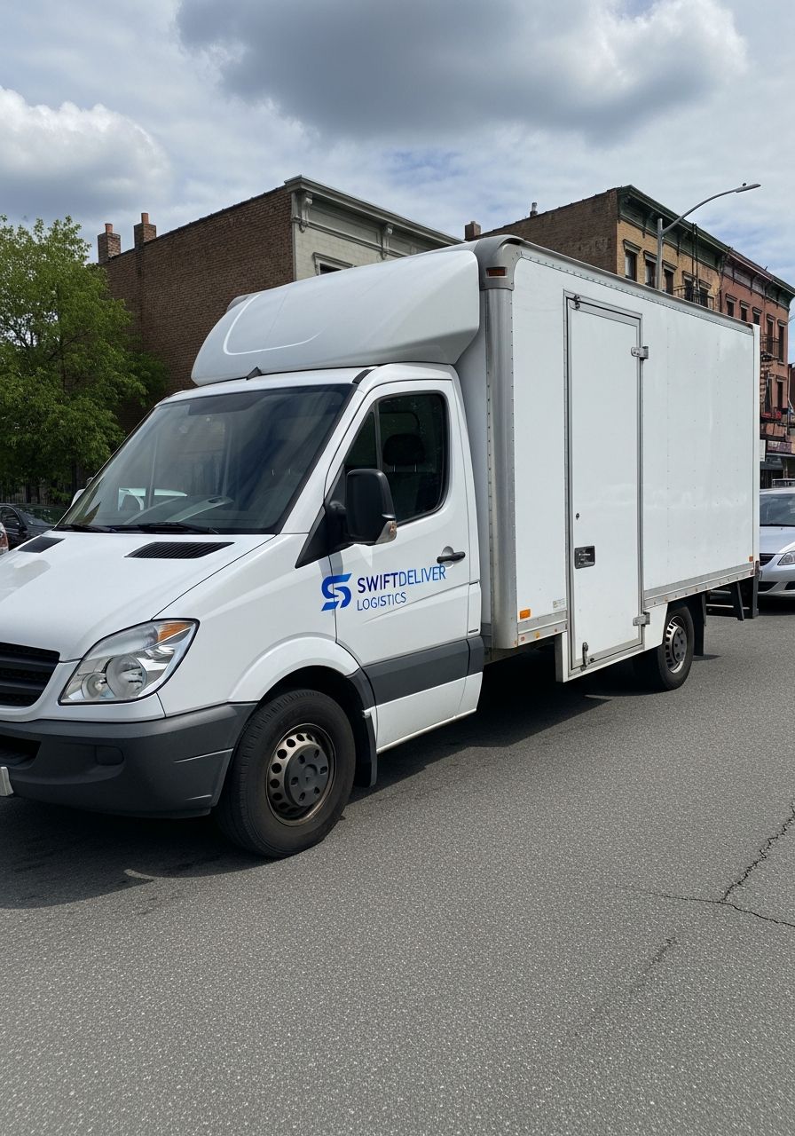 Delivery truck