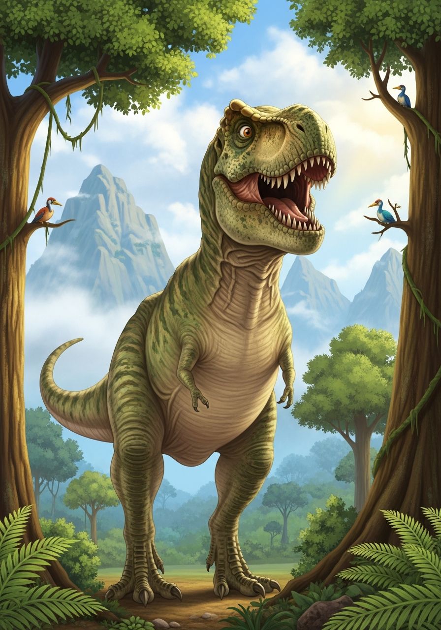 Which dinosaur do you think is the biggest? — I think a ___ is the biggest.

1.  T-rex
2.  Brachiosaurus
3.  Velociraptor