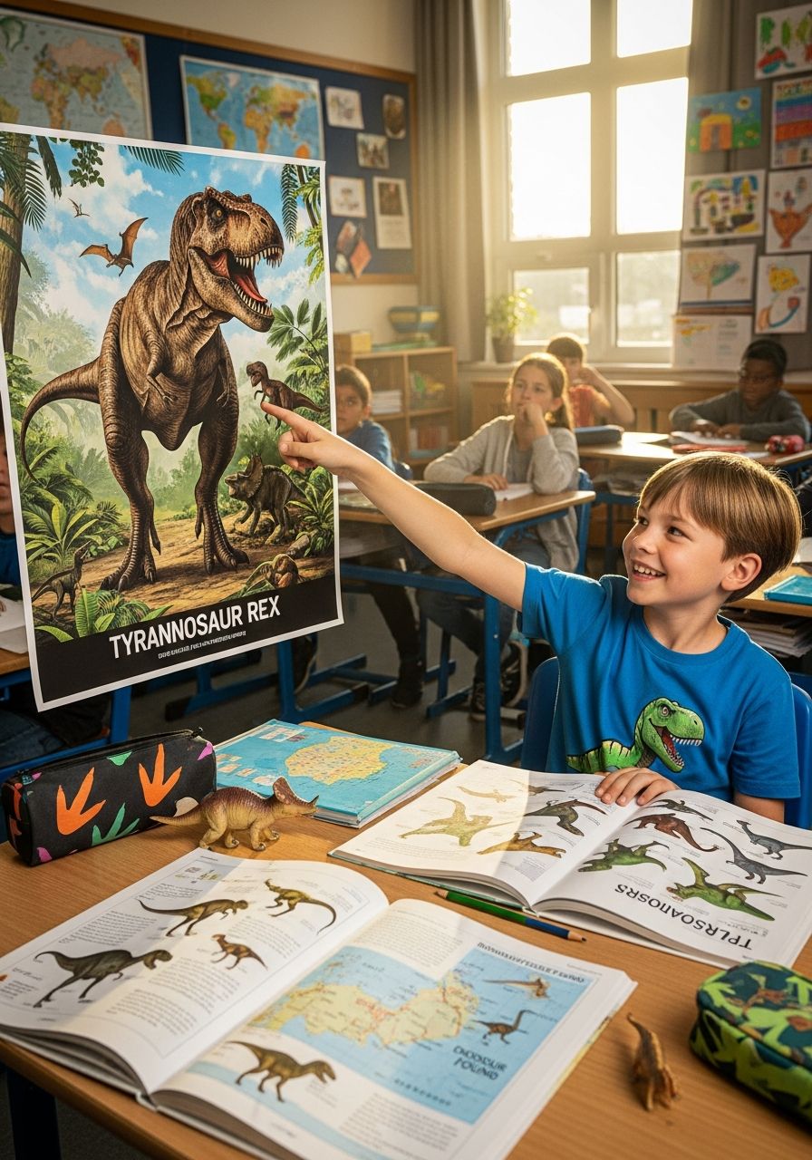 Have you ever learned about dinosaurs before? — - Yes, I have!
No, I haven't.
