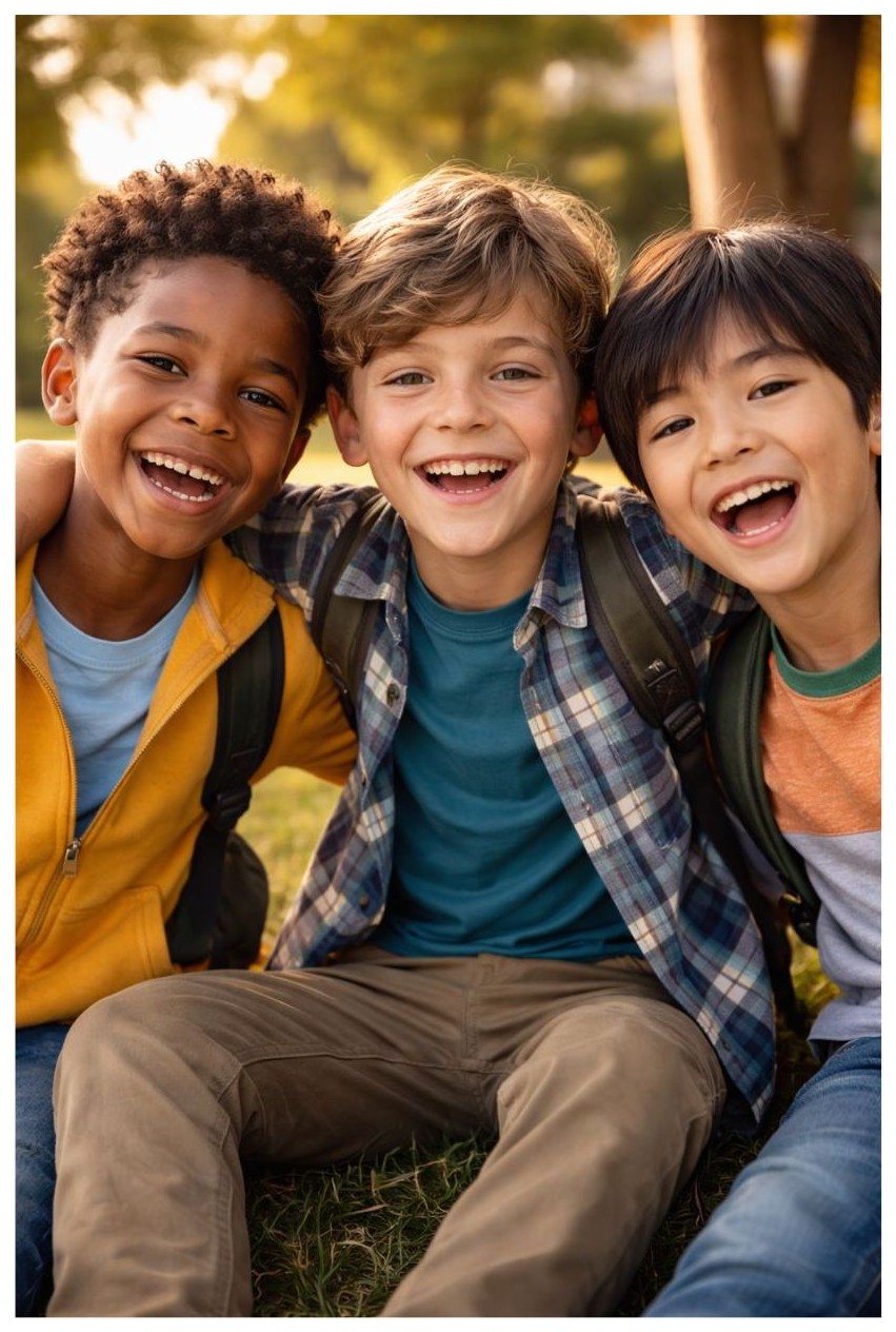 Who do you like spending time with? — I like spending time with_____.
1. My friends
2. My family