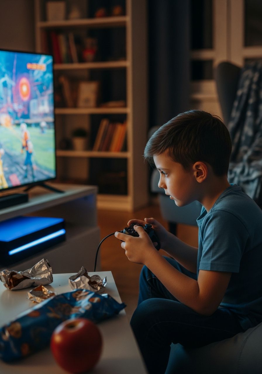 Play video games