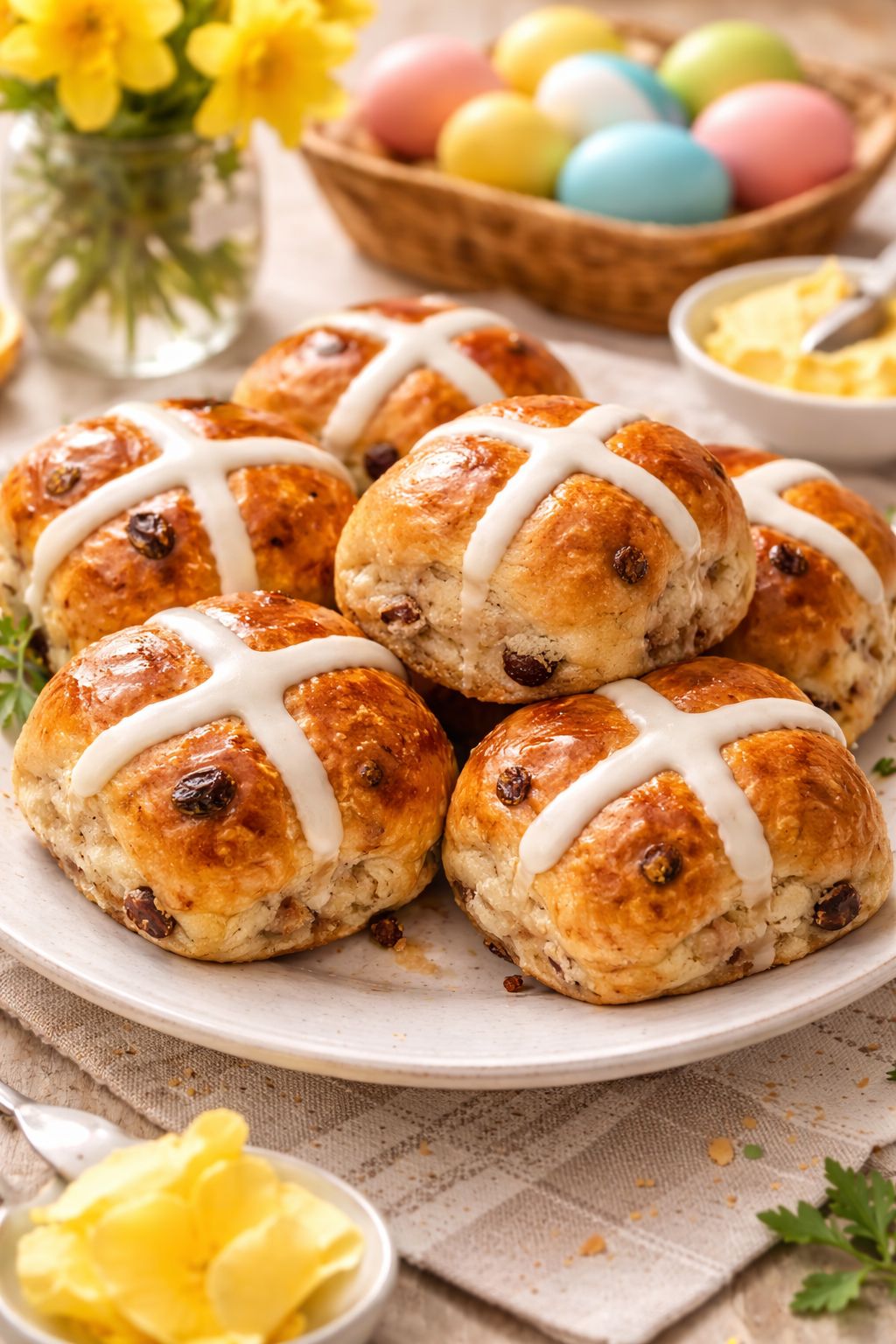 Hot cross buns
