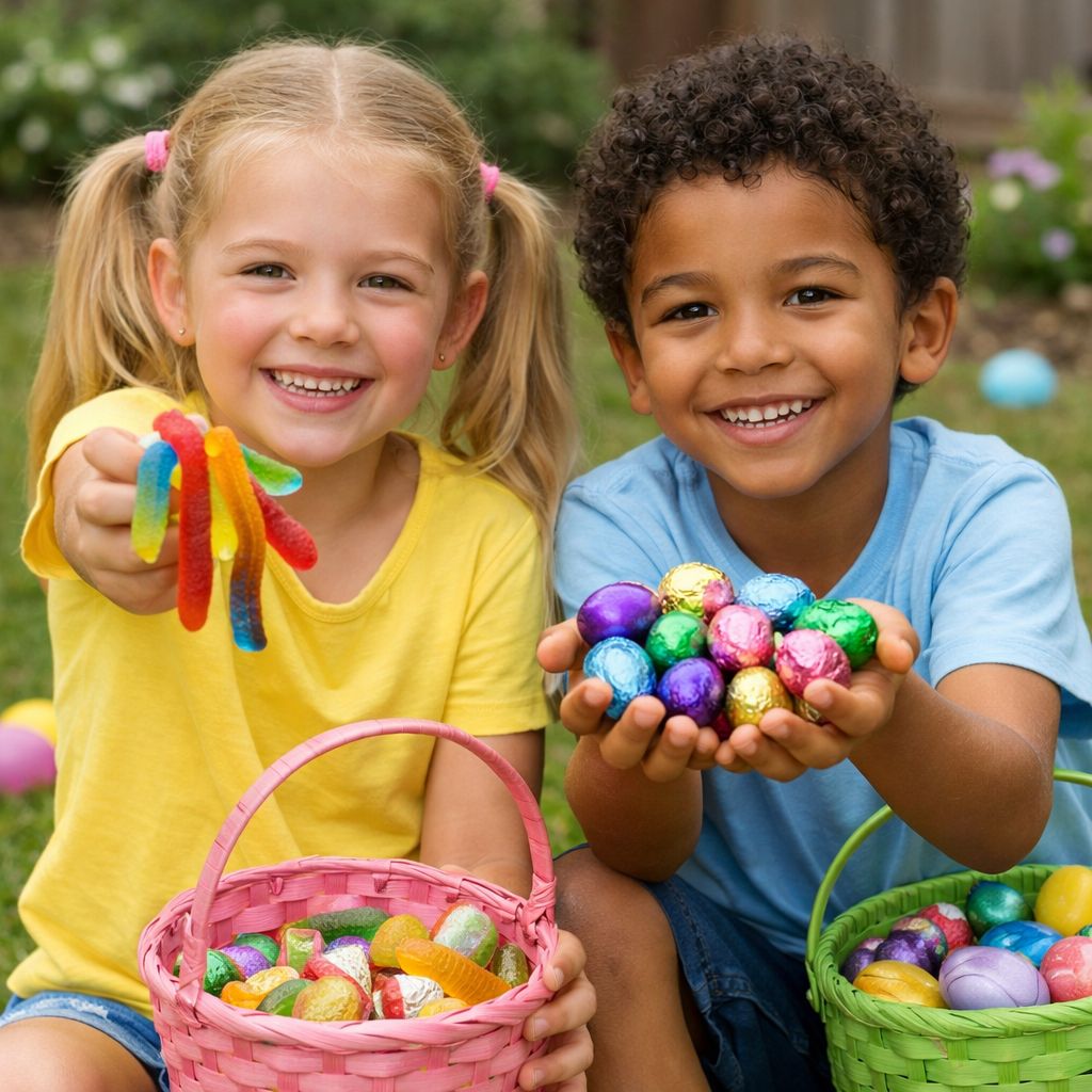 Would you rather find chocolate eggs or gummy worms?
