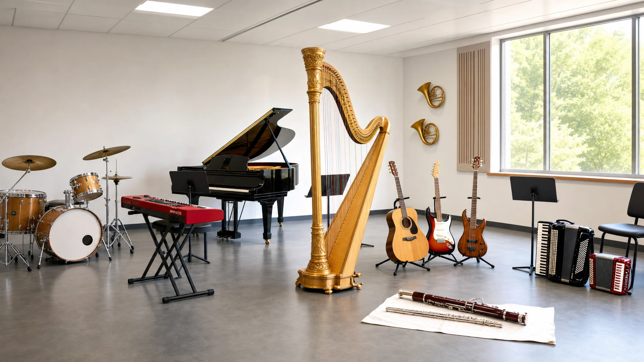 Muzyka i instrumenty — porównania po angielsku
