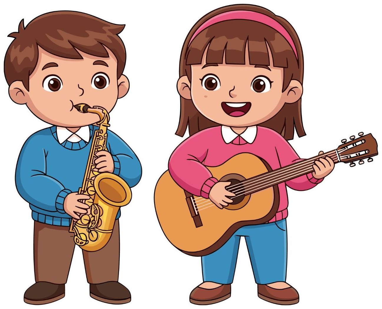 Can you play an instrument? If yes what instrument? — - Yes, I can play the___.
No, I can't.