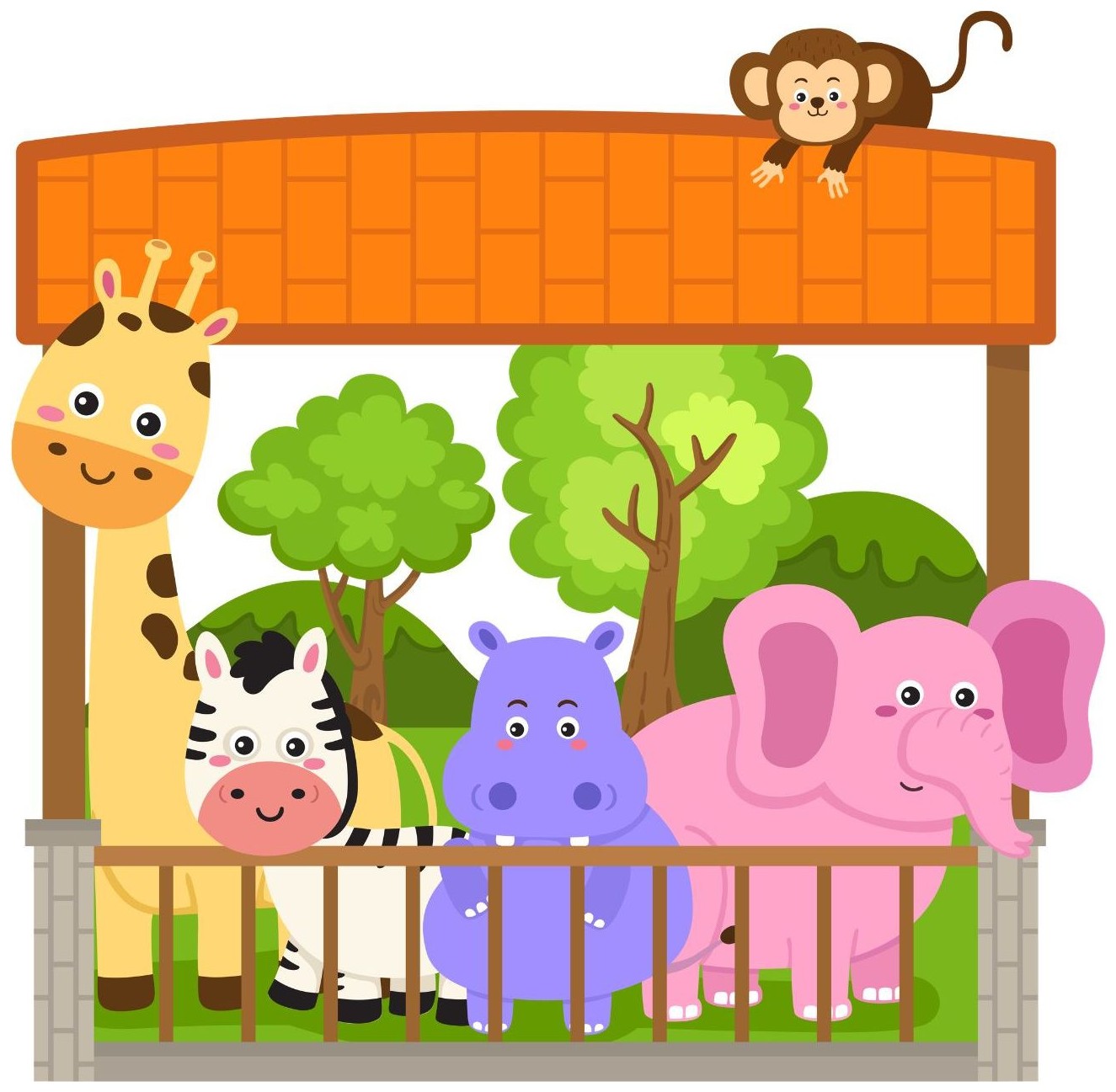 Do you like the circus or the zoo? — I like the __.