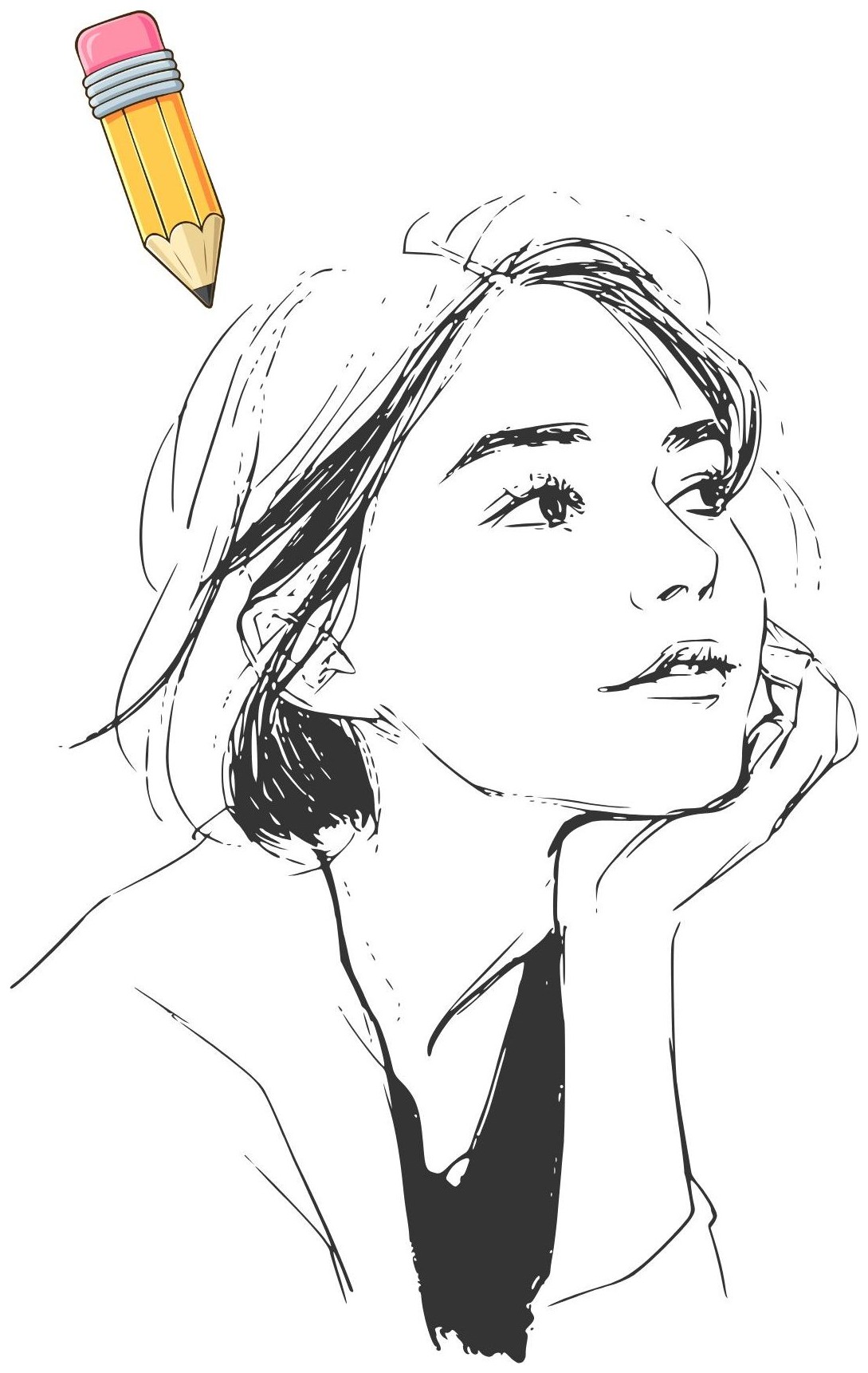 Do you like paintings or drawings? — I like __.