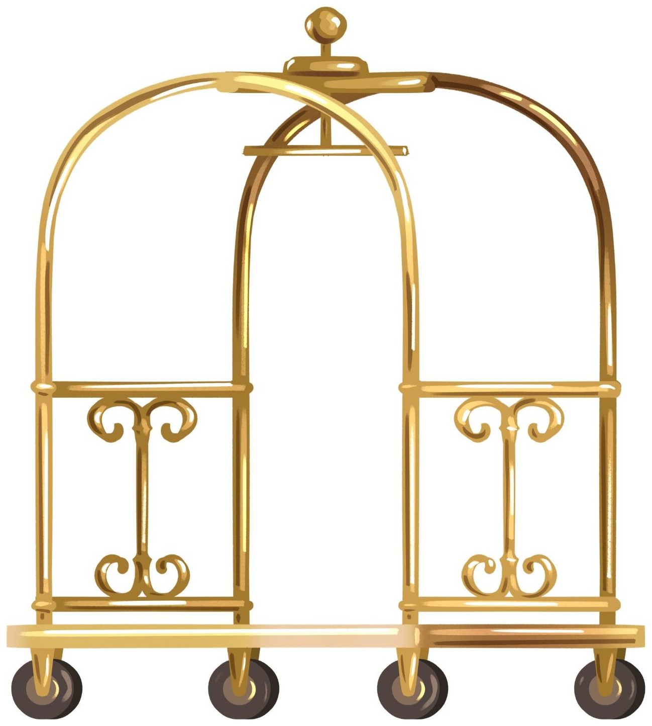 Luggage trolley