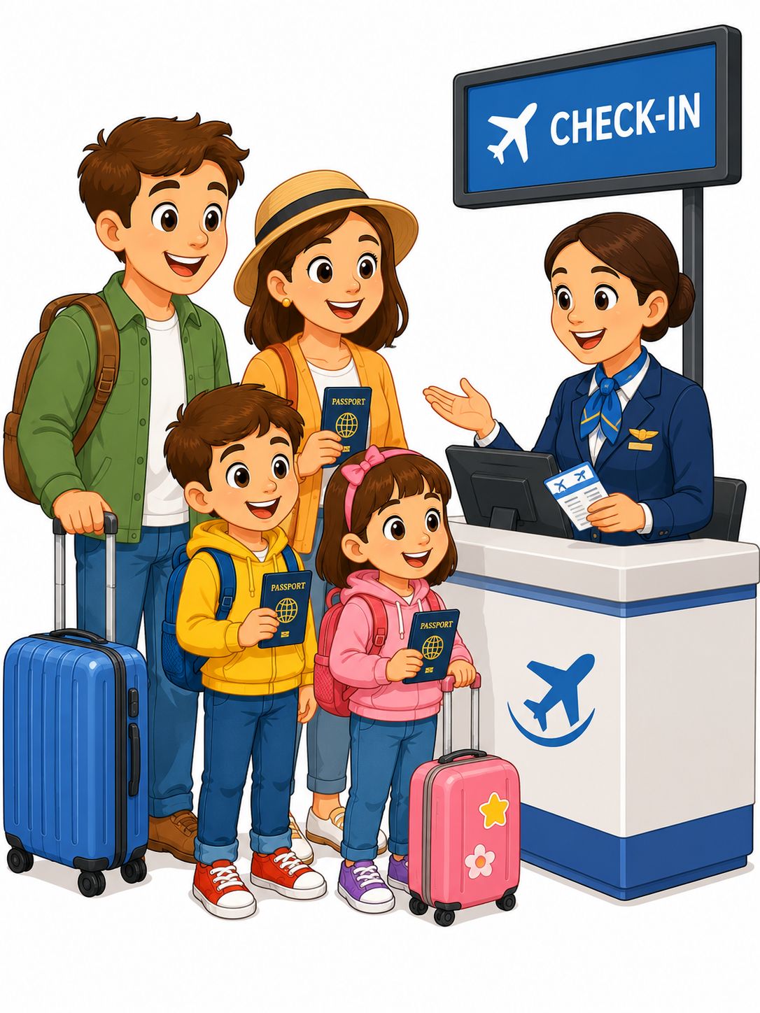 Check-in counter