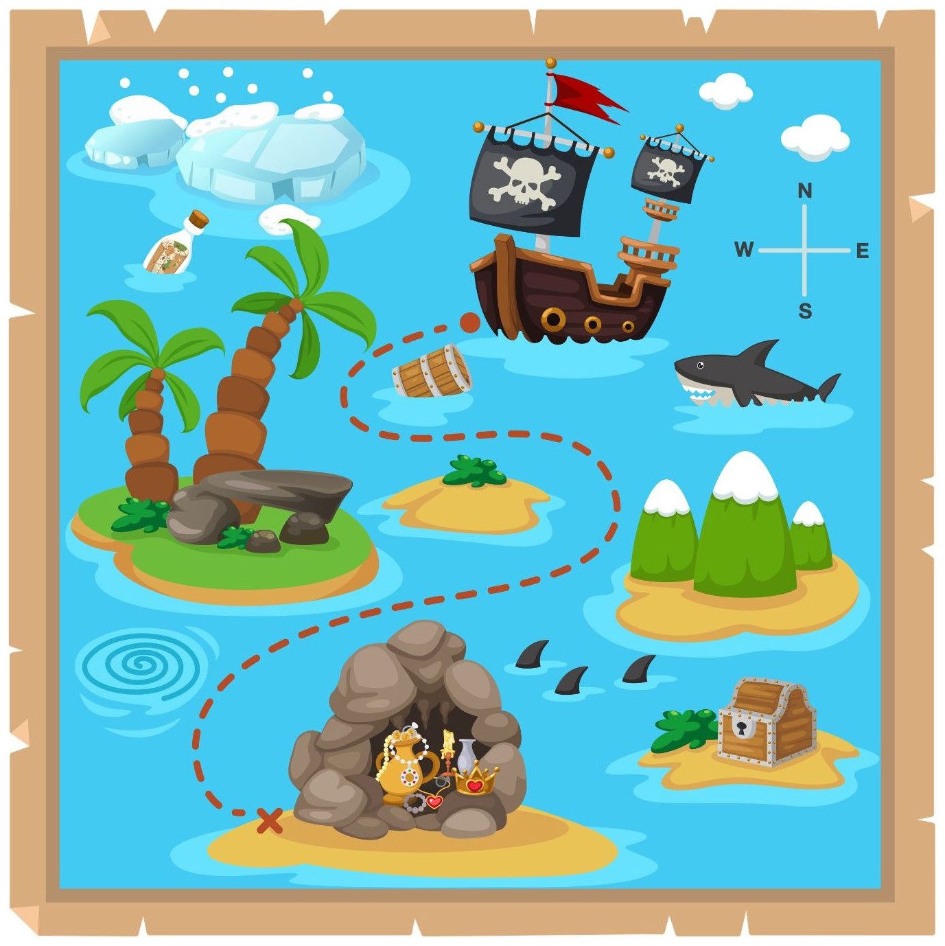 Treasure map