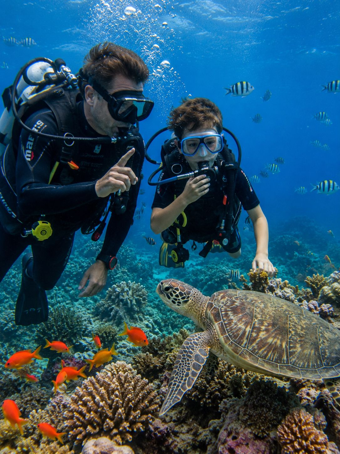 Scuba diving